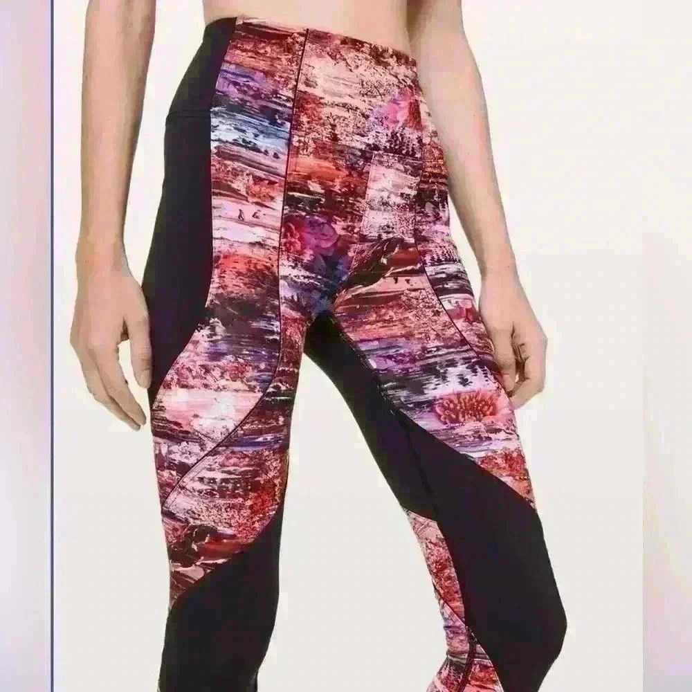 Lululemon High Rise Sweat & Repeat Leggings Full length Yoga Pants